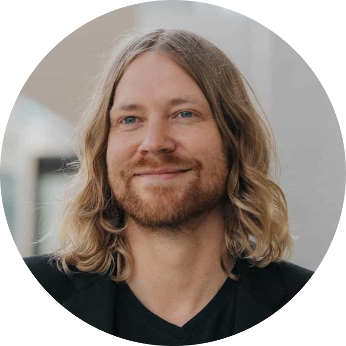 Creative director Garrett Martin